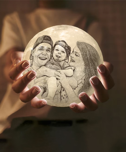 Photo Moon Lamp